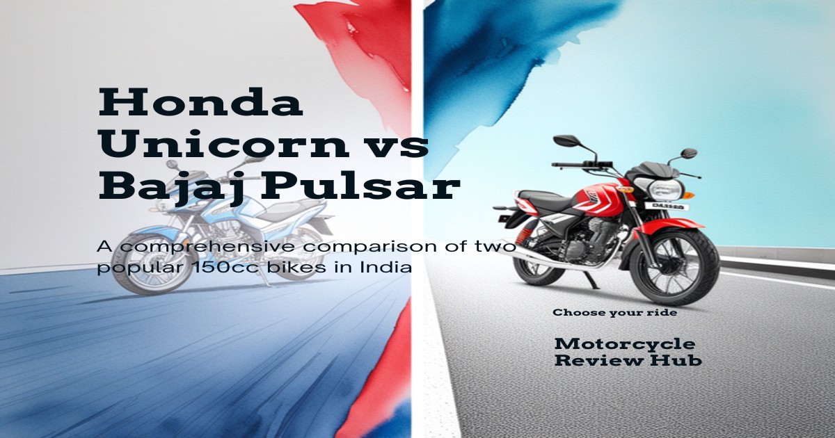 Honda CB Unicorn vs Bajaj Pulsar 150 2026 — Which 150cc Wins for Daily Use in Kamareddy?