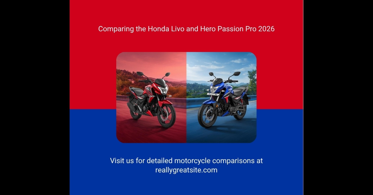 Honda Livo vs Hero Passion Pro 2026 — Which 110cc Bike is Right for You in Kamareddy?
